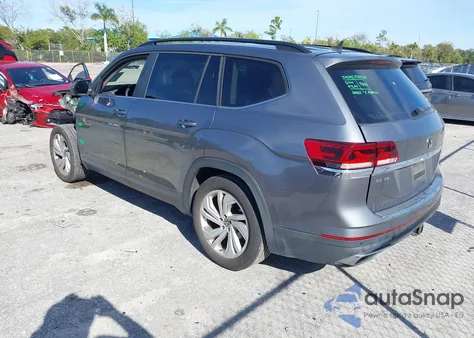 2021 Volkswagen Atlas 3.6L V6 Se W/Technology z USA, uszkodzony, nr VIN 1V2JR2CA9MC524146